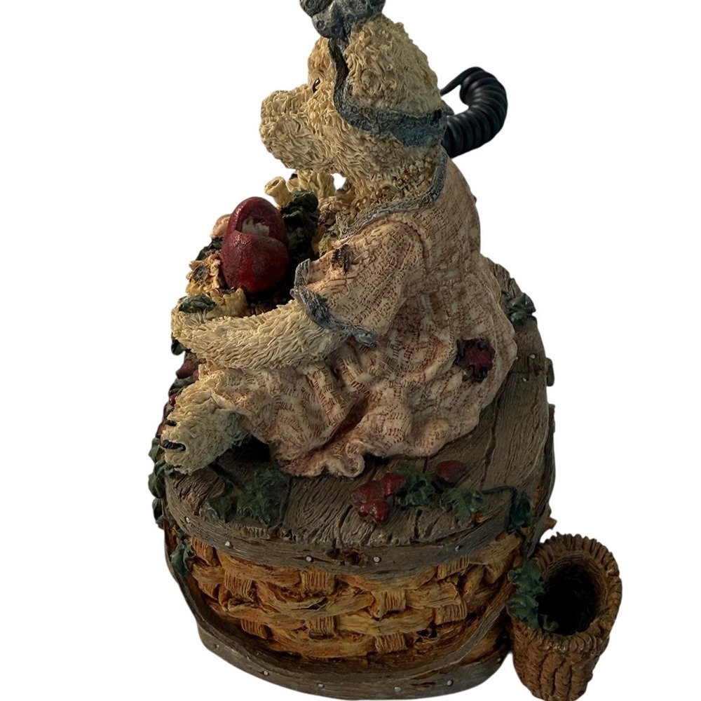 Boyds Bears Musicbox Justina Messager Bearer I'll Have To Say‎ I Love You 1E/616 - Picture 4 of 9